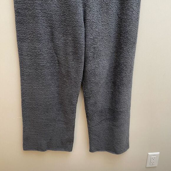 UGG Terri Wide Leg Cozy Knit Lounge Pant Womens 2X Gray Soft Fuzzy Pull On - Picture 3 of 12